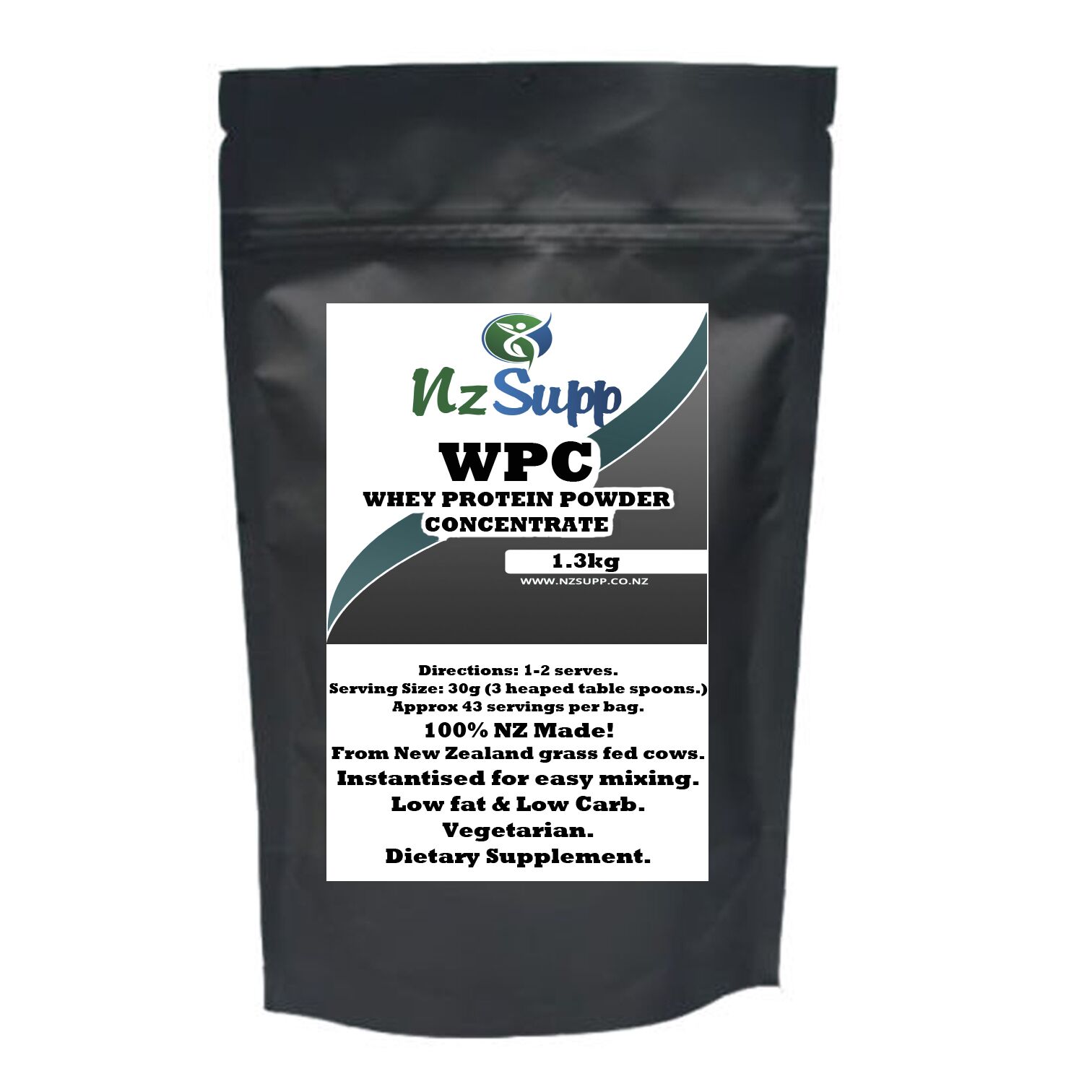 Natural New Zealand Protein Powder 1.3kg